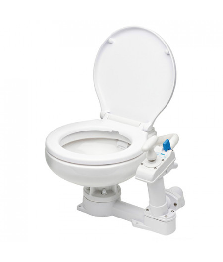 WC manuel Compact siège plastique -