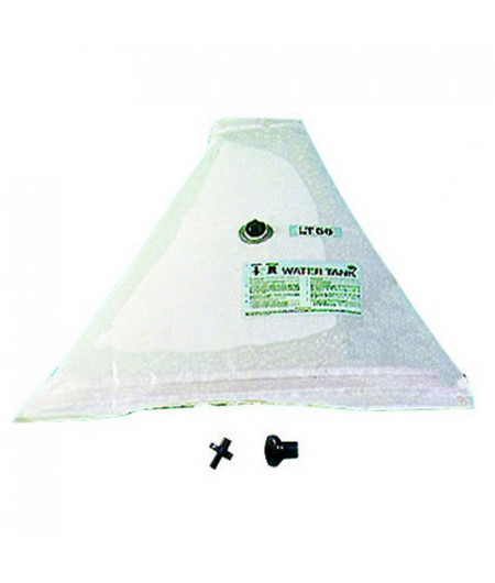 Réservoir d'eau douce souple - 55 litres - 80 x 88 cm