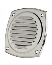 Grille aération inox 100x100 mm -