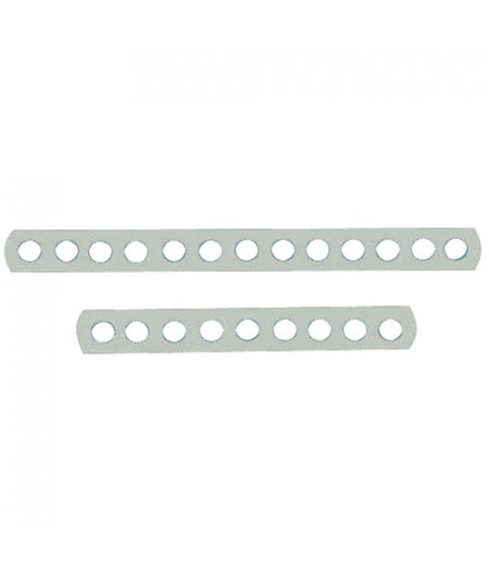 Cadène percée inox lourde 145 mm -