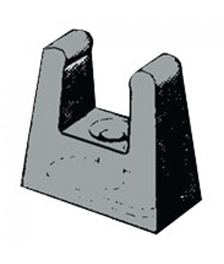 Clip p. rallonge tube 22 mm