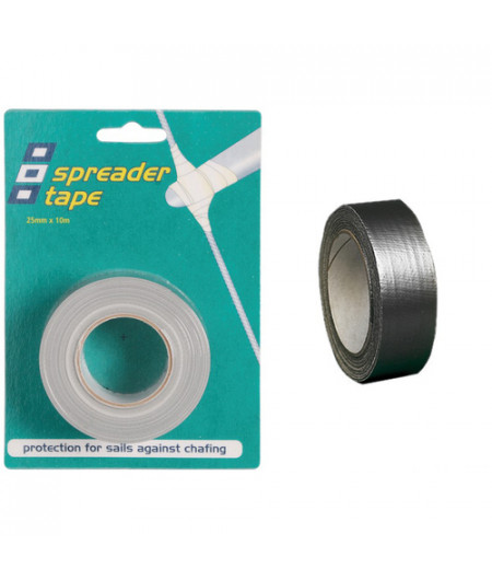 Ruban adhésif rayon laminé argent 25mm x 10m -