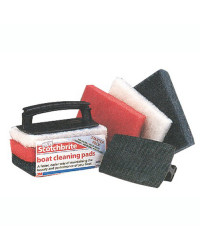 3M Scotch-Brite Cleaning System bleu - Lot de 6