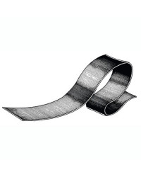 Profil quille 80x3 mm gris - Bobine de 24 M