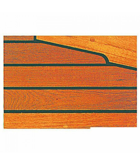 Latte teck pour pont 45 mm -