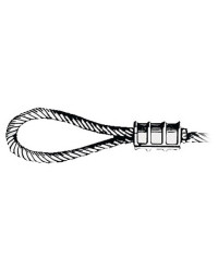 Manchon aluminium 4 mm - Lot de 30