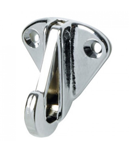 Platine en AISI 316 avec crochet base 5 mm - Lot de 10