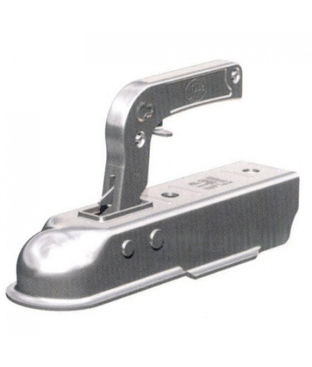 Tête d'attelage tube carré - 1300 kg - 50 mm