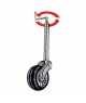 Roue jockey réglable en hauteur 48 mm -
