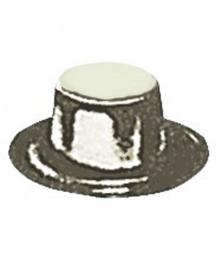 Oeillet à sertir en laiton - 5 mm - Blister de 40