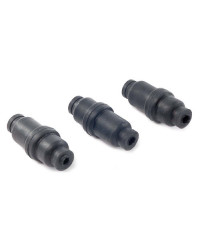 Prise étanche caoutchouc 10A - 2 pôles