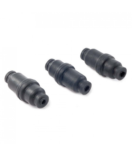 Prise étanche caoutchouc 10A - 2 pôles