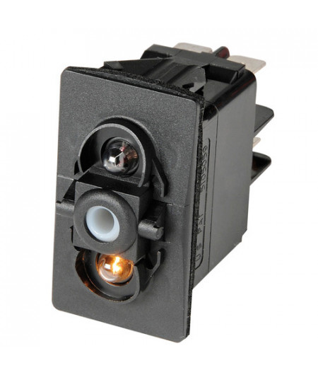 Interrupteur (ON)-OFF LED rouge 24 V -