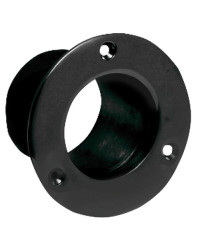 Douille en plastique noire pour tuyau -