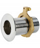 Passe-coque laiton chromé 1/2'' -