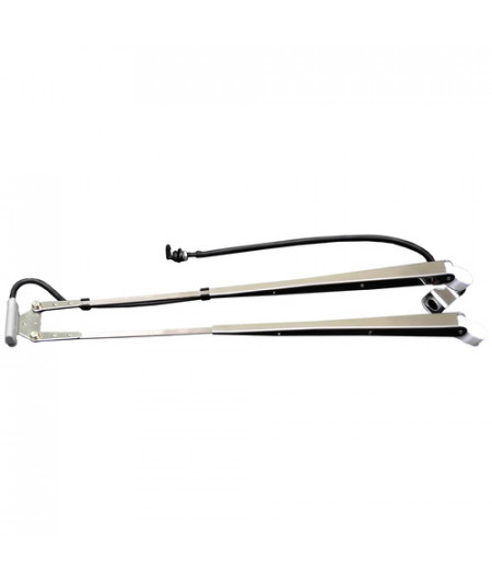 Bras télescopique avec lavage pare-brise 450/550mm -