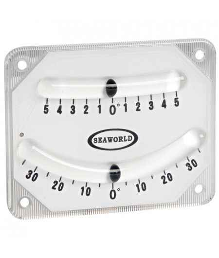 Inclinomètre double bulle 100 x 80 mm -