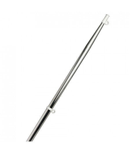 Mât inox section conique sans base 40 cm -