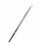 Mât inox section conique sans base 40 cm -
