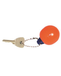 Porteclés pare-battage sphérique rouge/bleu -