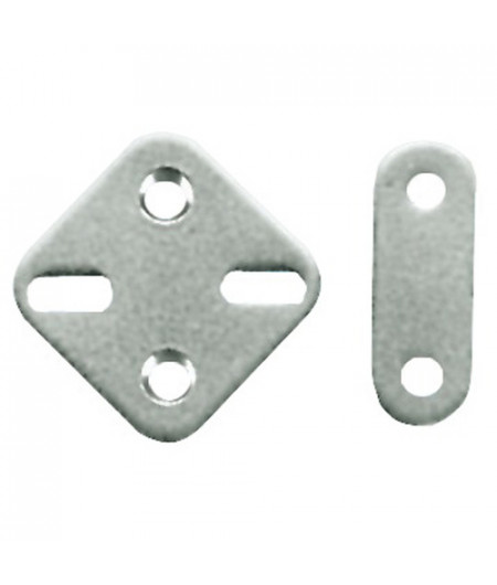 Paque inox 19x51 mm -