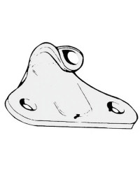 Crochet acier inox multiusages -