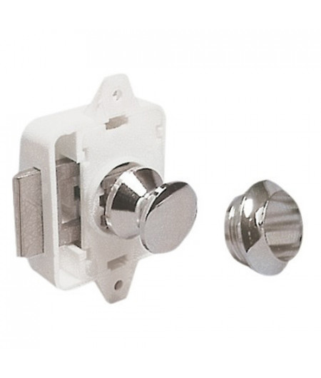 Pommeau laiton chromé 19 mm -