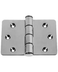 Mega charnière moulée AISI316 38x38x76 mm -