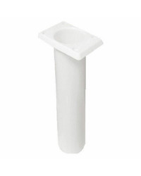 Porte canne polypr UV stabilizé carré blanc 230mm -