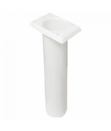Porte canne polypr UV stabilizé carré blanc 230mm -