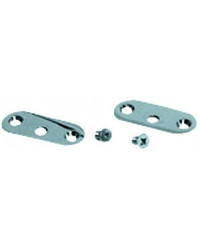 Kit fixation main-courante 3 platines + 2 vis -
