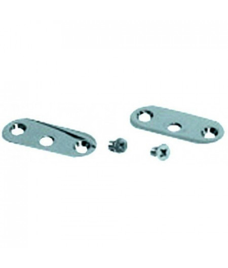 Kit fixation main-courante 3 platines + 2 vis -