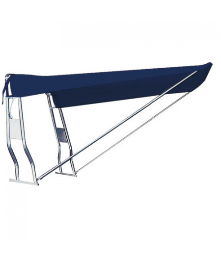 Taud télescopique bleu navy 130 x 150 cm -