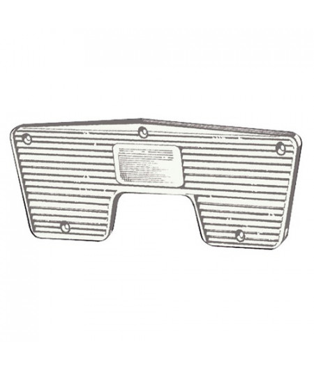 Plaque protection plastique poupe 270 x110 mm -