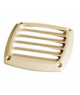 Grille prise air ABS crème 85x85 mm -