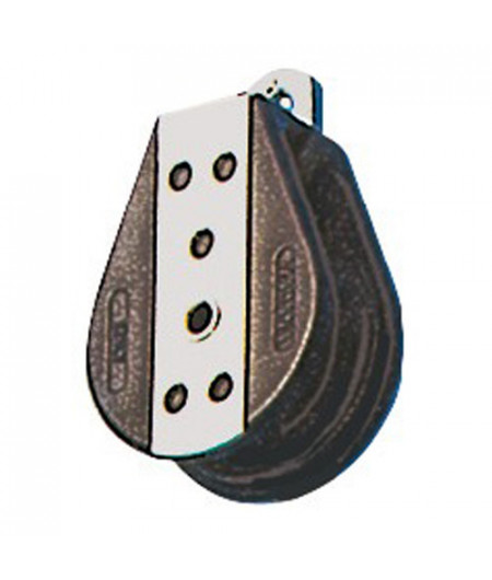 Poulie sur bille plate p. pont 8x28 -