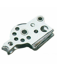 Mini poulie simple avec coinceur et ringot 6x25 -