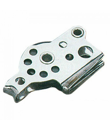 Mini poulie simple avec coinceur et ringot 6x25 -