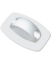 Guide-amarre gris 88 x 58 x 26 mm -