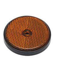 Catadioptre pour remorque - orange 60 mm
