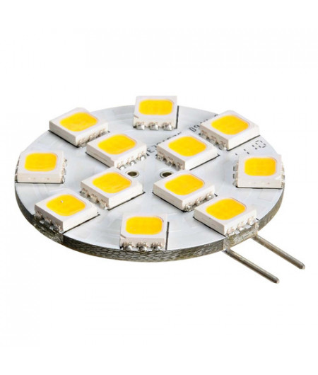 Ampoule 12 LED G4 fixation latérale Ø 30 mm -