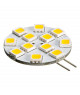 Ampoule 12 LED G4 fixation latérale Ø 30 mm -