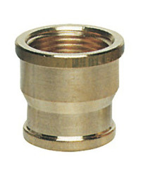 Manchon laiton femelle/femelle 3/4'' x 1'' -