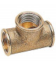Raccord T laiton 1/4'' -