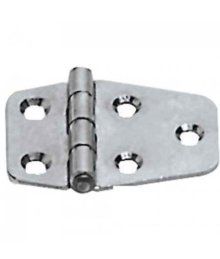 Charnière inox 51,5x27 mm -