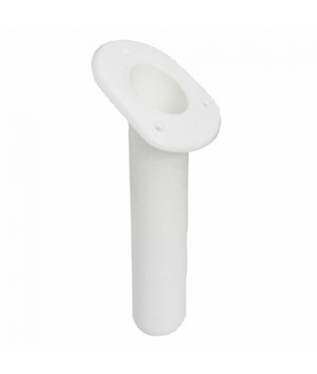 Porte canne polypr UV stabilizé oval blanc 240mm -