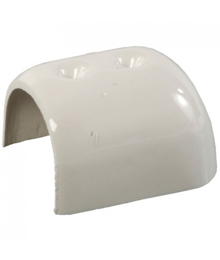 Embout nylon blanc -