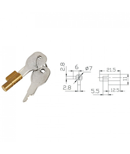 Cadenas pour crochet -