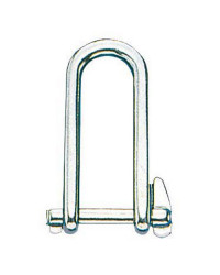 Manille fermeture à gâchette AISI 316 5 mm -