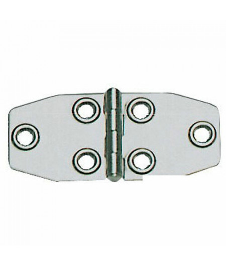 Charnière AISI316 poli  102x46 mm -